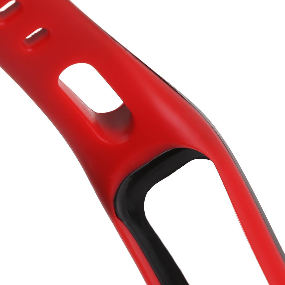 Dual Color Colorful Replacement Wrist Watchband Soft Silicone Strap Watch Band Wristband