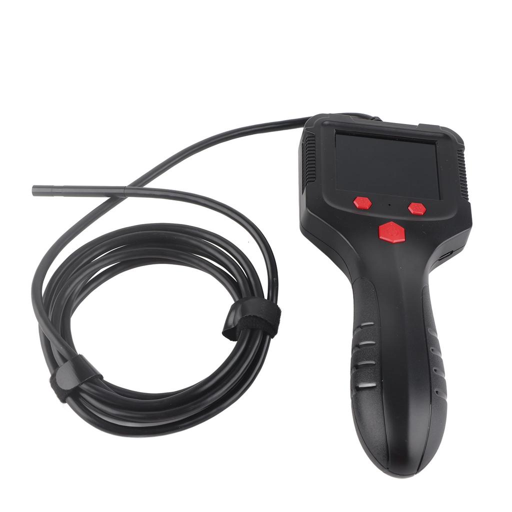 Endoscope industriel, écran HD de 2,4 pouces, boîtier ABS portatif, caméra d'inspection endoscopique pour usine