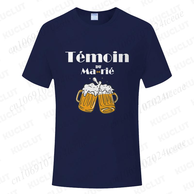 French Boyfriend Bachelor Party Tshirt Single Wedding Graphic Oversized Y2k Tops Evg Team Groomsman Tees Future Groom Man Shirt