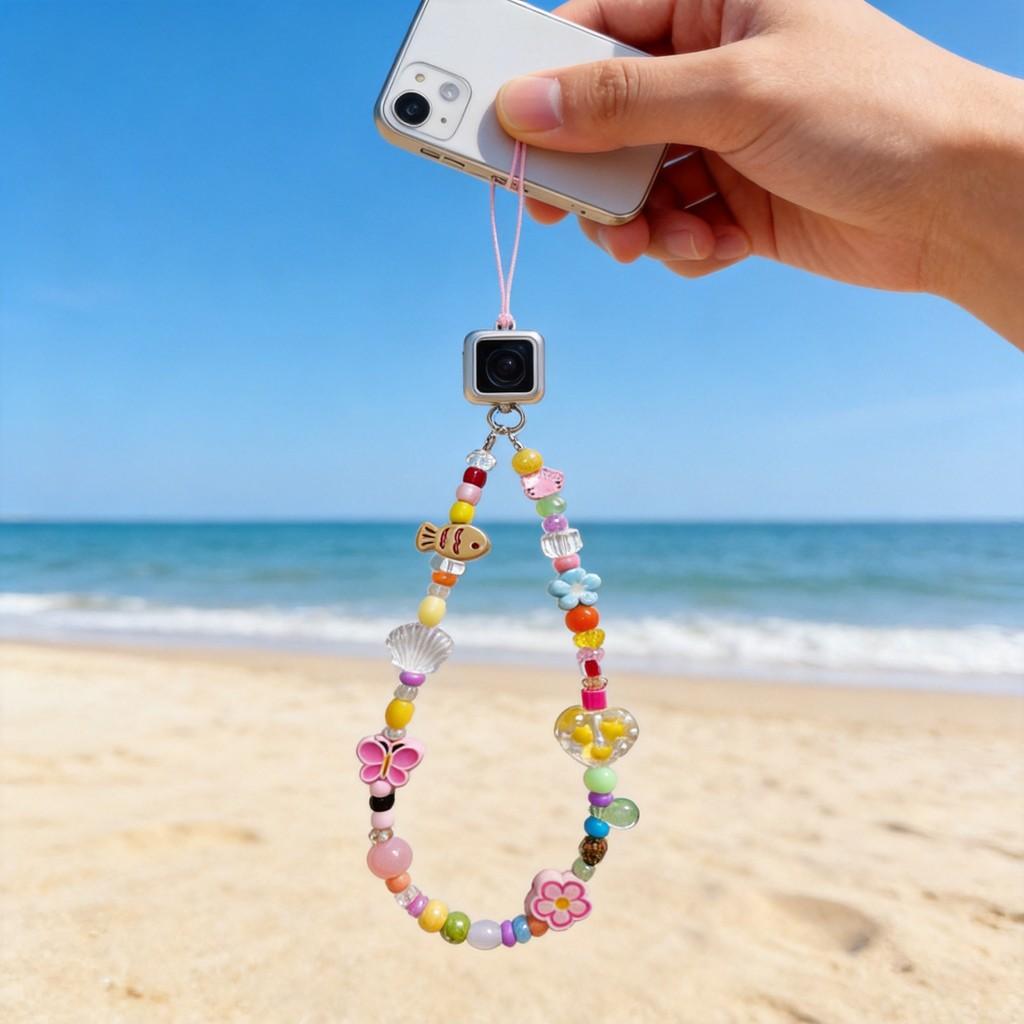 Summer Hawaii Phone Lanyard Pvc Handmade For Kids And Adults