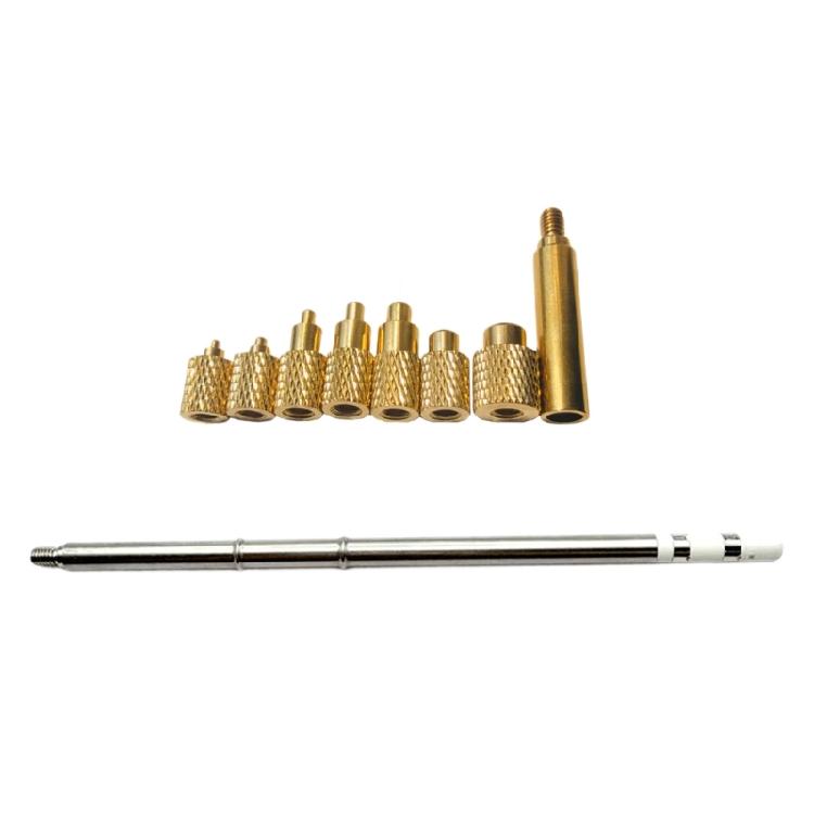 Bronze And Stainless Steel Heat Insert Tool Hot Melt Insert Nut Insertion For Voron And Other 3D Printer Systems