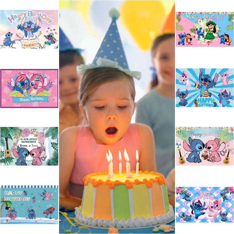 Lovely Lilo Stitch Party Studio Decors Background For Birthday Celebrations!