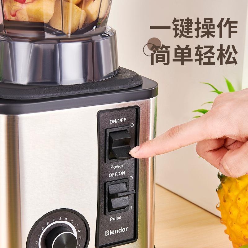 Juicers Blender Multifunctional 3L Blender Juicer Food Processor Blender Smoothie Heavy Duty Commercial Machine