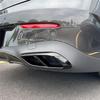 Car Exhaust Pipe Trim Cover Stickers For CLE Coupe C236 2024+ AMG Car Tail Throat Decor Frame Gloss