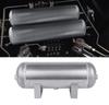 3 Gallon Air Cylinder Air Tank Pneumatic Air Suspension System Tunning Vehicle Parts 1/4NPT Holes  Aluminum Universal
