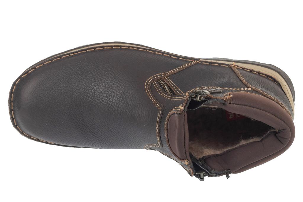 RIEKER Shoes, Mens Brown Lace-up Shoes