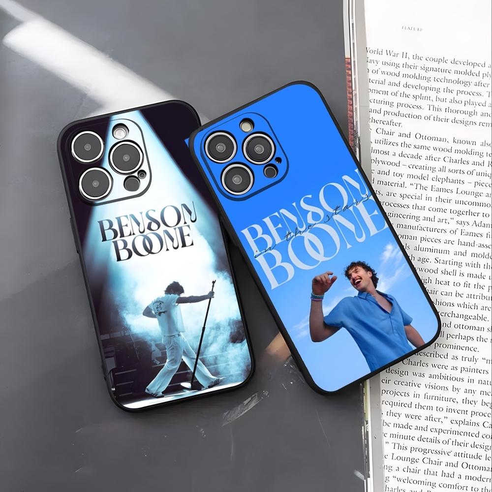 B-Benson Boone Phone Case For IPhone 17 Pro Max 16 15 14 Pro Max 13 11 X Xs Xr 8 7Plus Silicone Cover