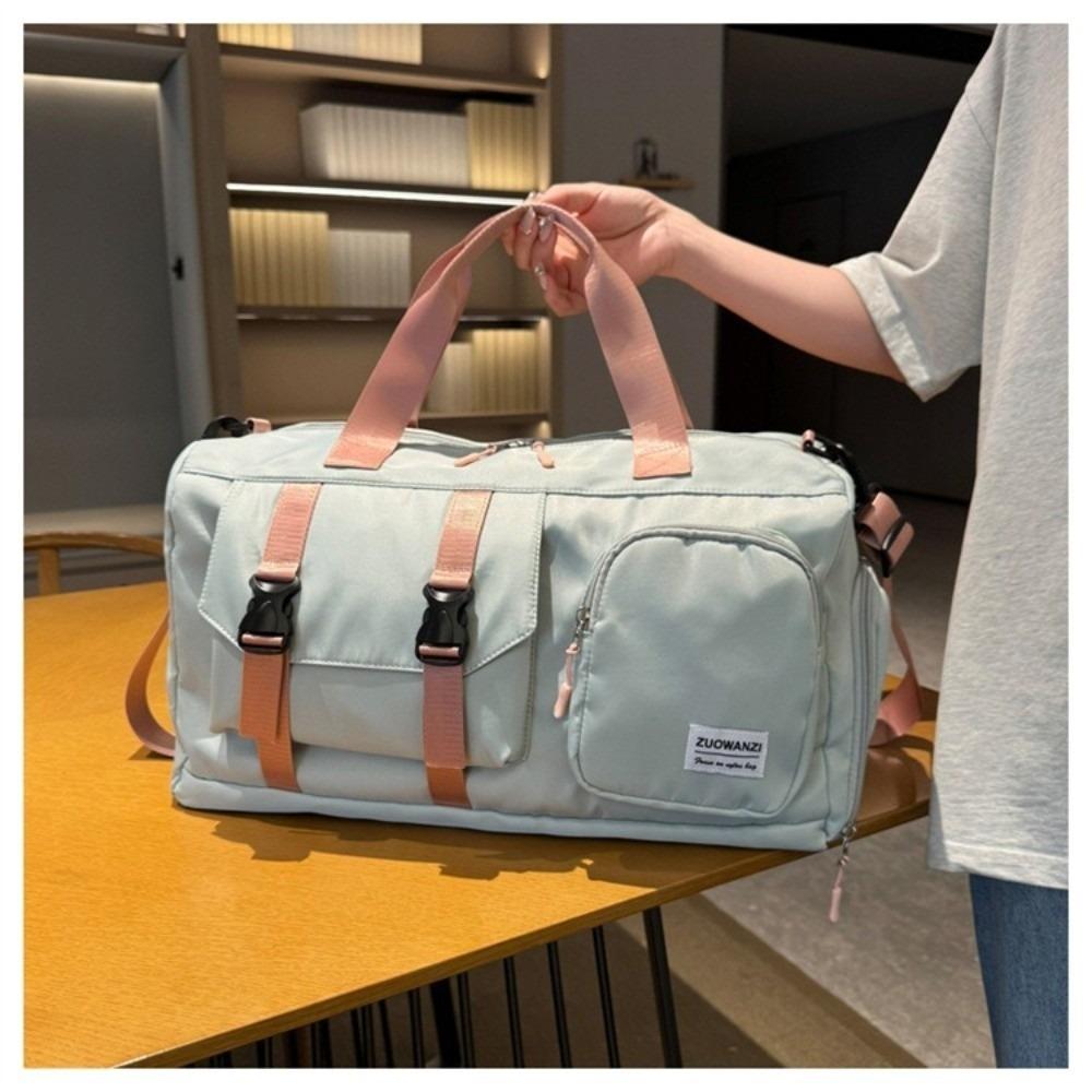 Lightweight Travel Duffle Bag Large Capacity Sports Bag Trendy Fitness Bag  for Women