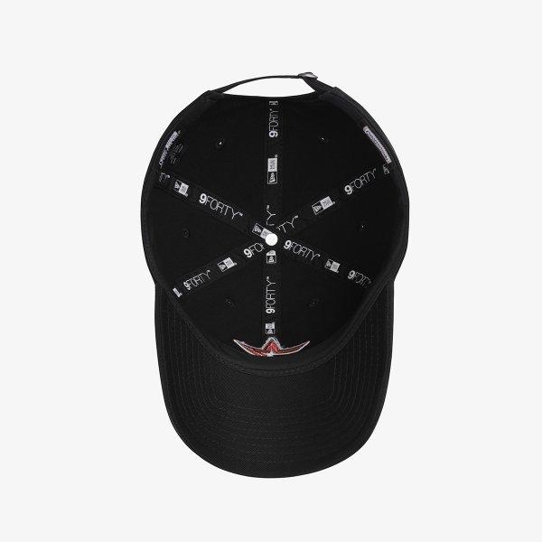 New Era Black Unstructured Ballcap Houston Astros Cooperstown