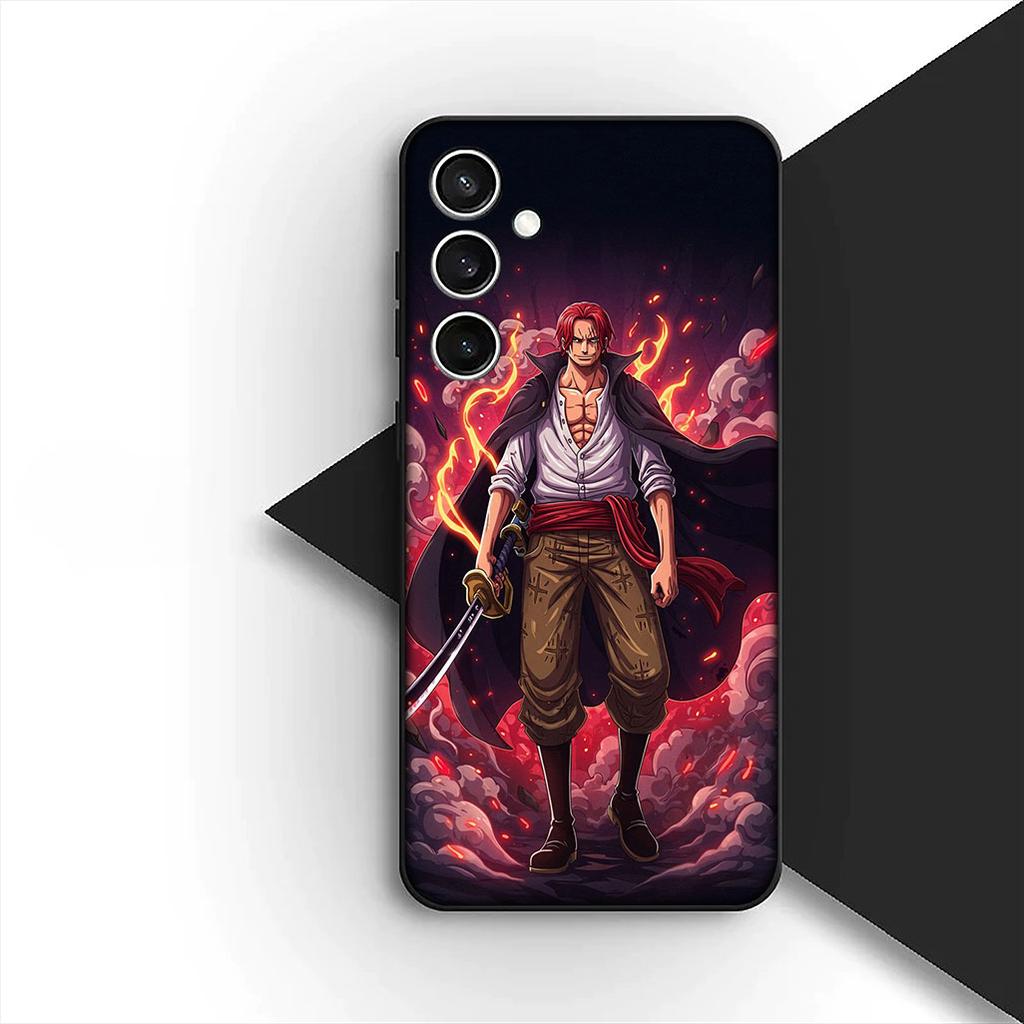 Protective Cover for Apple iPhone 12 13 Pro XS Max Mini ProMax X XR Air 13Pro Casing Phone Case Shanks Red Hair One Luffy Pieces