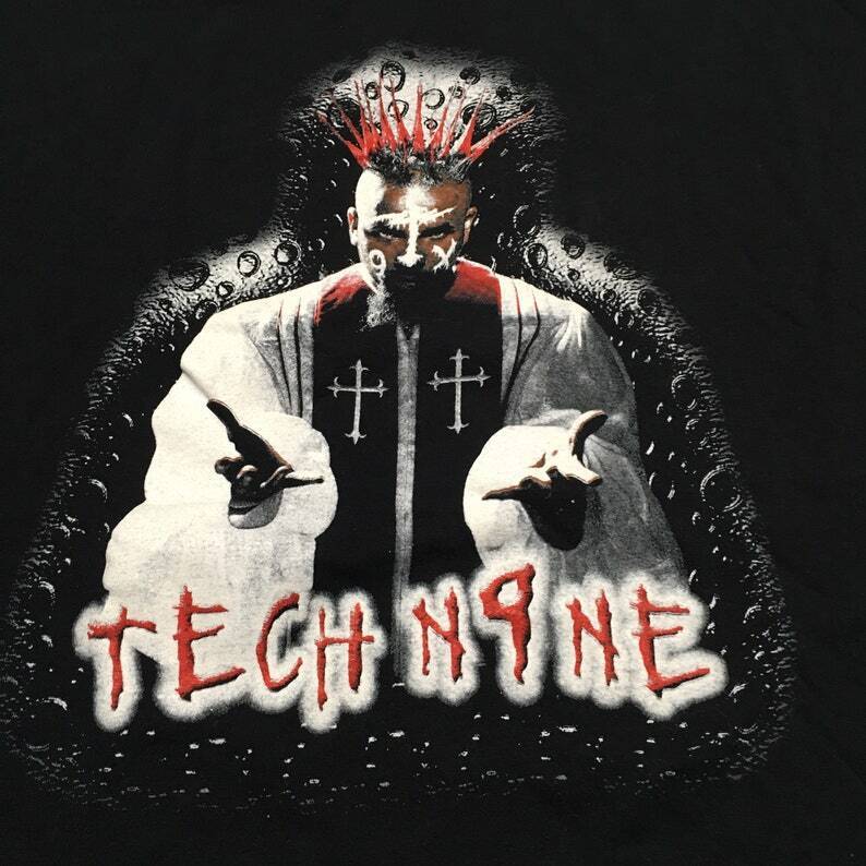 

Tech N9ne Rapper Men T-shirt Black Short Sleeve All Sizes S-5XL Unisex T-Shirt M