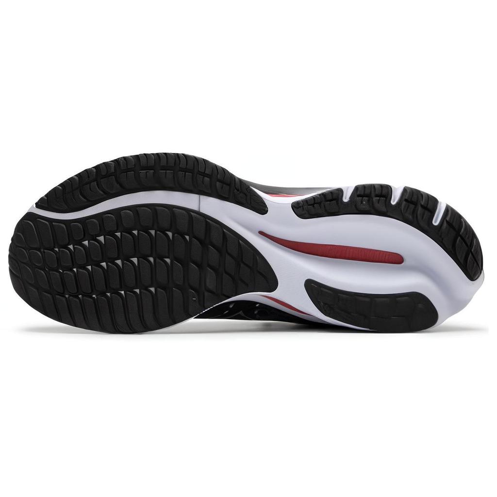 Mizuno Wave Rider 27 Casual Fitness Low-Top Marathon Running Shoes Men sneaker Black White J1GC230352
