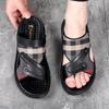 Flat Slippers Man New Summer Air Cushion Sports Slides Men Non-slip Soft Bottom Outdoor Beach Men Sandals
