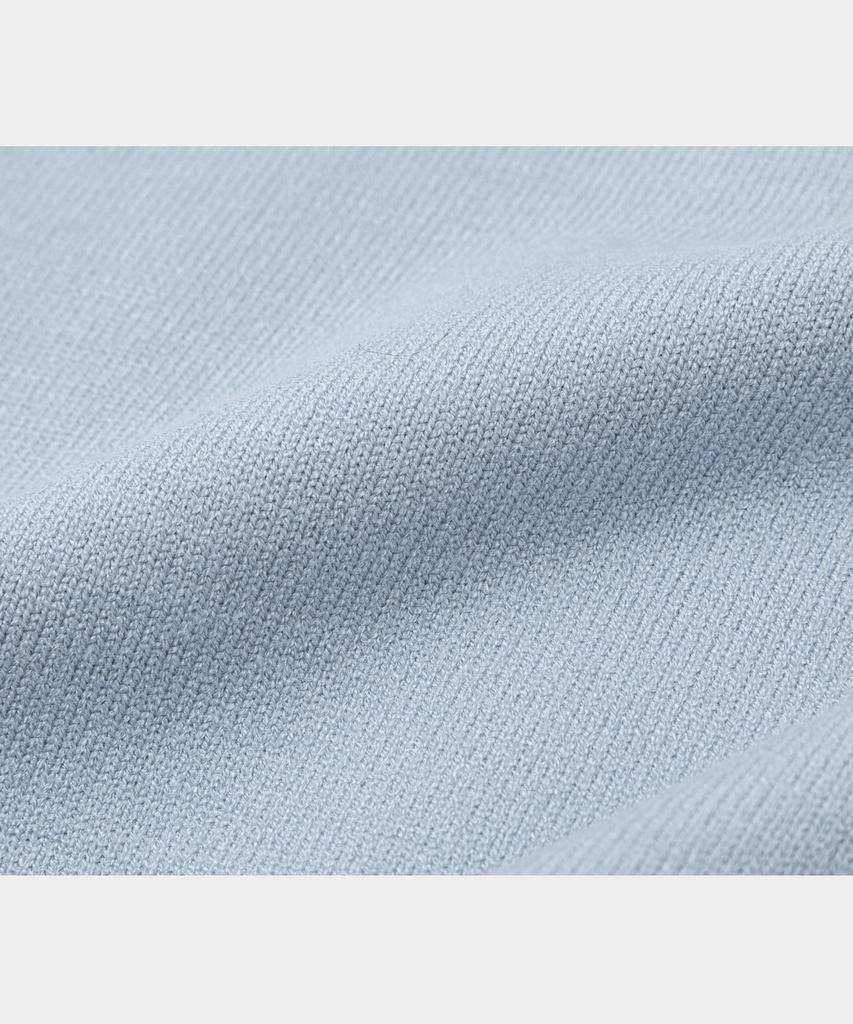 LETTERCOMO Essential Daily Round Knit Sky Blue