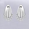 Halloween Horror Ghost Stud Earrings, European and American Halloween Ghost Ear Jewelry