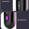 Electric Cordless Hair Straightener Brush, Portable Straightening Brush for Travel, Mini Electric Anti-Scald Hot Comb, Fast Finish with Smooth, Shiny