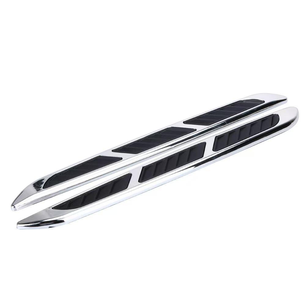 Car Motorcycle Electric Motorcycle Air Vent Sticker Shark Gill Air Vent Sticker Fender Decorative Sticker
