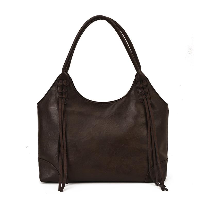 

2025 Autumn Korean Style Large Capacity Casual Tote Bag for Women хакі