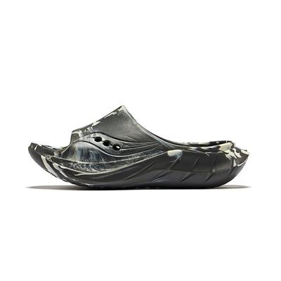 Relaxing Comfortable Non-Slip Durable Slide Sandals Unisex Sandals Dark-Gray Beige S28903-7