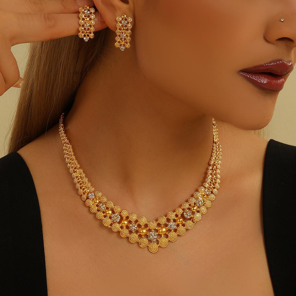 Collar Pendientes Pulsera Anillo Joyería para Mujer