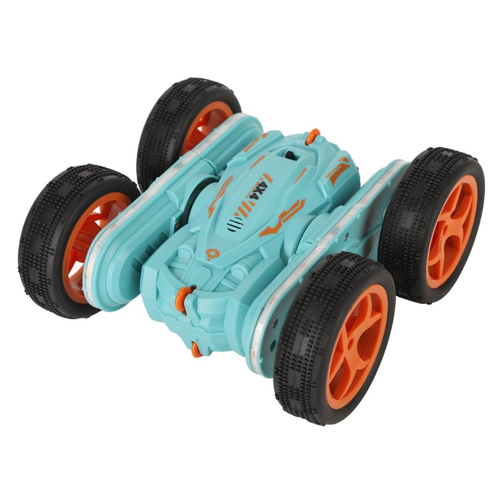 Remote Control Stunt Car Light Double Sided Rotating Stunt Car with 4 Wheels for Grass Beach