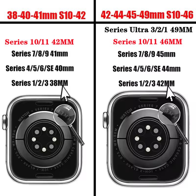 Sport Strap for Apple Watch Band 44mm 45mm 46mm 49mm/38mm 40 41mm Colored Particles Rubber Band IWatch Ultra 11 10 9 8 7 6 5 SE