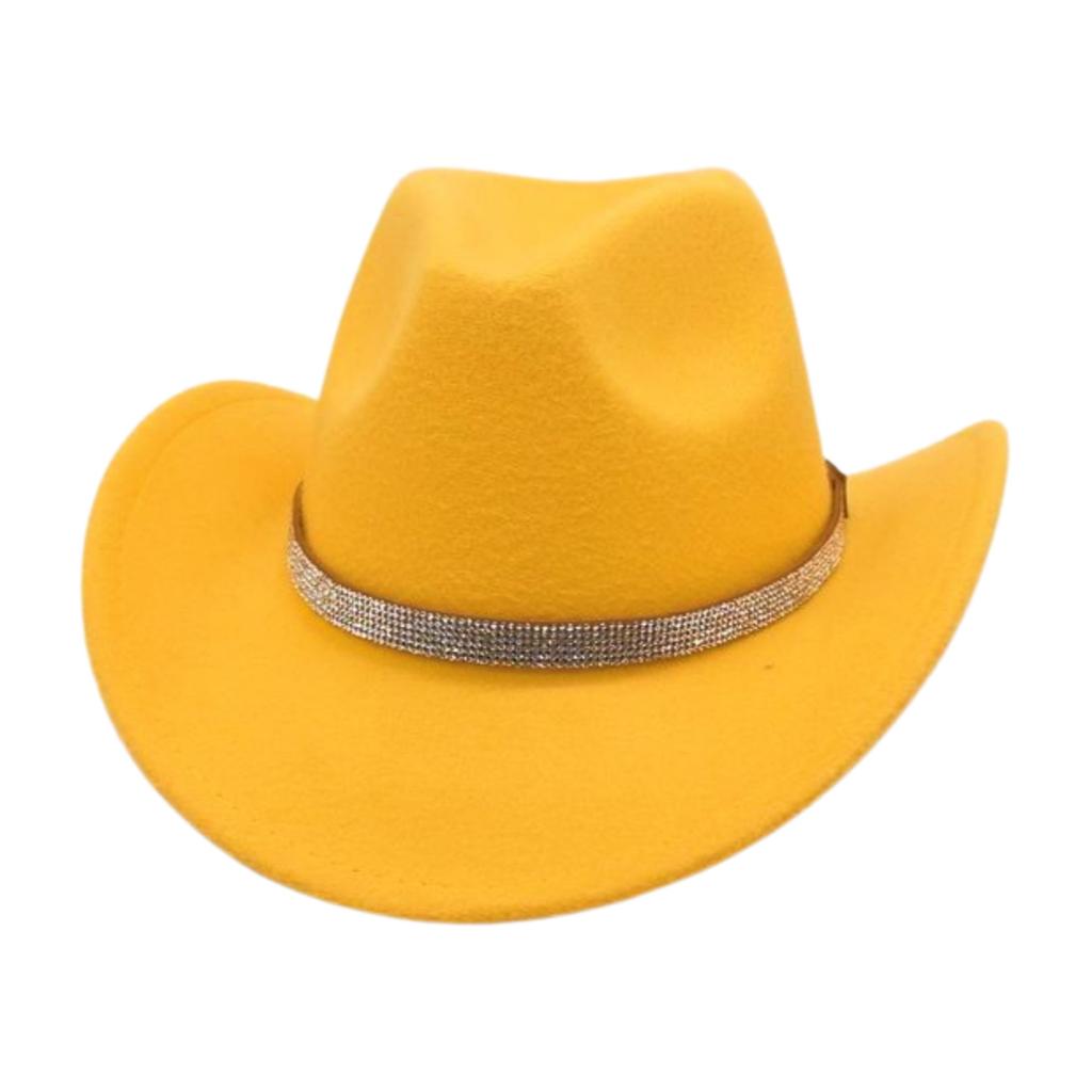 Felt Hat Outdoor Vintage Jazz Hat Vacation Travel British West Cowboy Hat