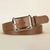 Fashionable Square Pin Buckle Women's Belt With Dress Casual Pants Belt Retro Trendy Women's Birthday Party Gifts