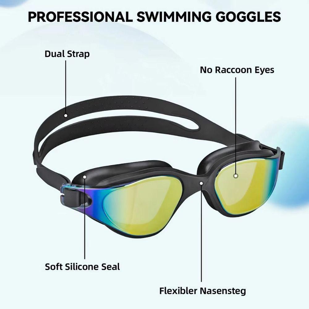 Anti-fog Anti-fog Diving Goggles PC UV Protection Swim Eyewear Swimming Goggles  Swimming Pool