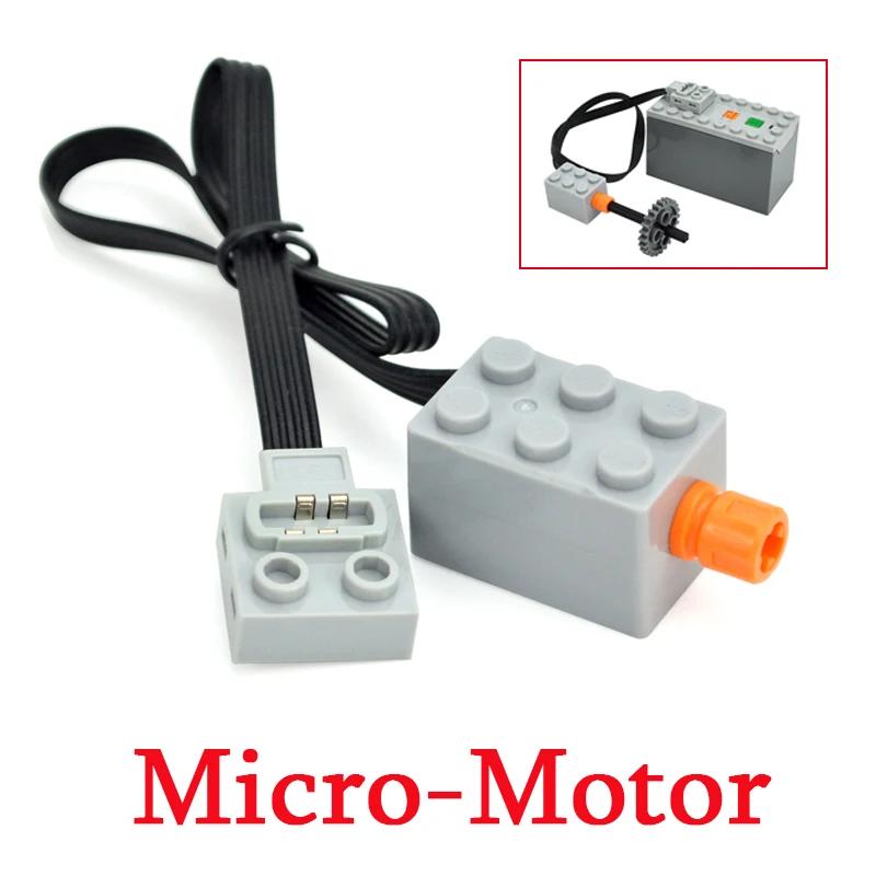 Module Groupe Moteur Mini Moteur Micro Moteur Briques de Construction Moteur Voiture Briques PF Jouet Technique pour C61018 C61019 Pièces Leduo