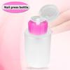 60/150ml Empty Pump Dispenser Container Clean Nail Polish Remover Liquid Bottle