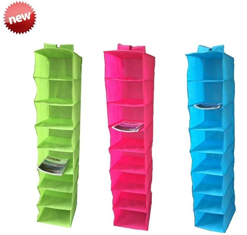 Multipurpose Nonwoven Hanging Shelf For Shoes Clothes And Accessories