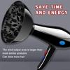 Universal Hairdryer Diffuser Cover Adjustable Black Curling Hair Dryercover Barber Hair Diffuser Salon Home Curly Styling Tools