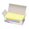 Kokuyo Super Economy Sticky Notes Square 75mm x 75mm 100 Sheets 10 Books 4-Color Mix K2-ME-7575