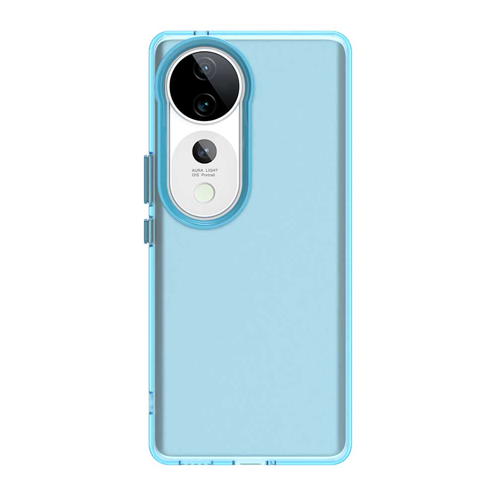 Frosted Case For Vivo V40 Cover Vivo V40 Fundas Coque Matte Translucent PC TPU Edge Back Phone Phone Bumper Vivo V40