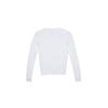Polo Ralph Lauren SS23 Solid Color Logo Embroidered Cable Knit Sweater Women sweater White 211747397002