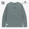 Long Sleeve Round Tee Gry Nt7tr53k