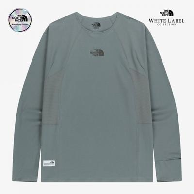 Long Sleeve Round Tee Gry Nt7tr53k