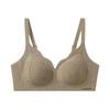 Women's Seamless Lifting Bra for Small Breasts Comfortable Adjustable Anti-sagging Gathered and Side-breasted Breast Support
