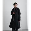 Junred Woolly Knit Cape Trench Light Size S Men's Coat, ANO82050, Gray,