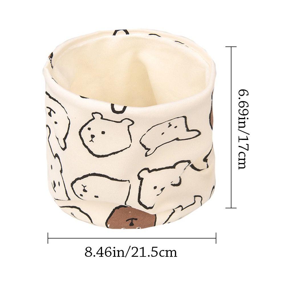 Fular Gros pentru Copii 0-16 Ani, Guler Călduros Căptușit cu Fleece pentru Bebeluși Băieți Fete