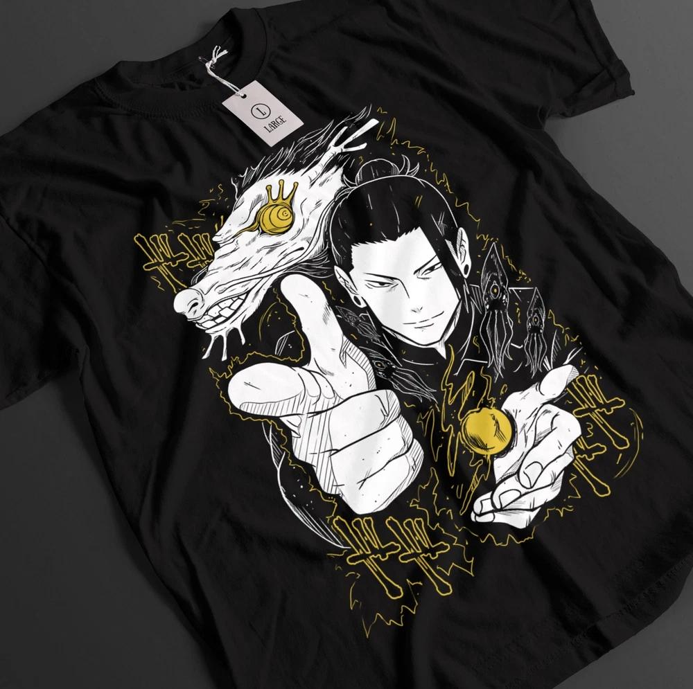 Jujutsu Kaisen Shirt Geto Suguru TShirt Sukuna Gojo Tshirt JJK Anime Unisex Tee S