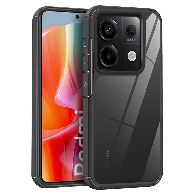 

For Xiaomi Poco X6 5G/Redmi Note 13 Pro 5G Case Drop Protection PC+TPU Phone Back Cover A