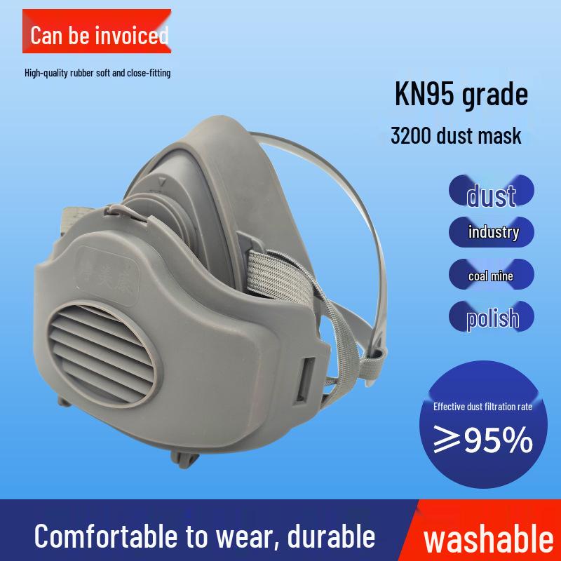 KN95 Protective Dust Mask for Industrial and Coal Mine Use
