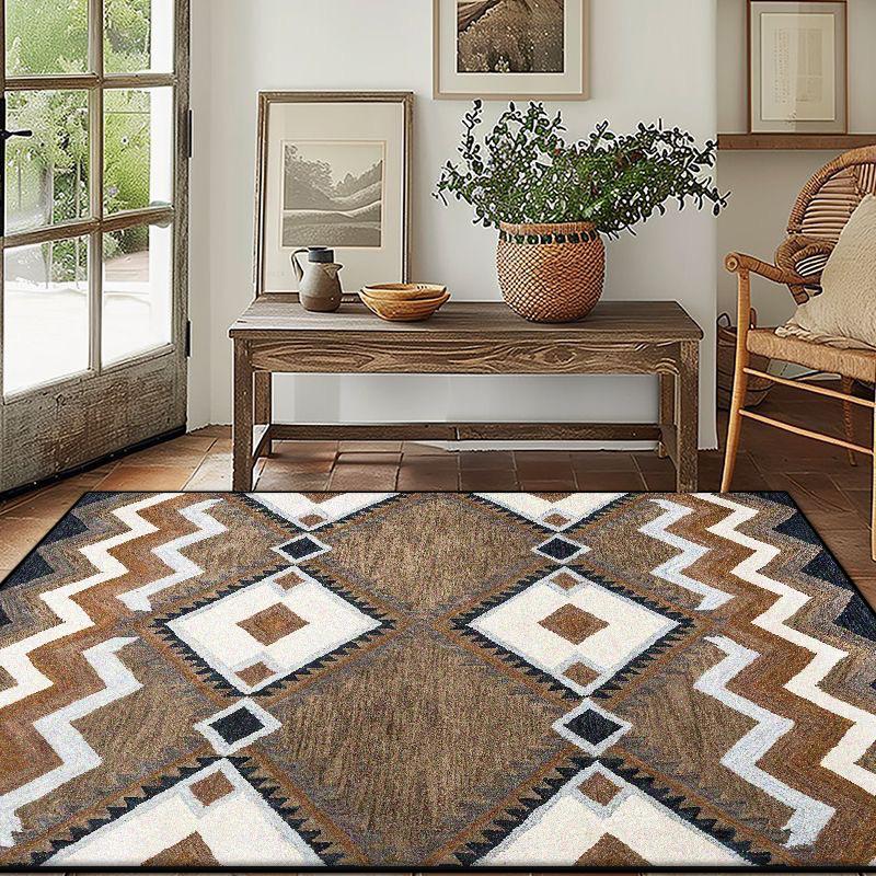 Morocco Large Living Room Rugs Home Decoration Luxury Geometric Bedroom Carpet Outdoor Balcony Non-slip Washable Floor Mat Bath