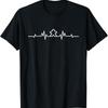 Board Game ECG Heartbeat Meeple Lover Player Figure T Shirt