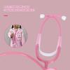 Multi Color Stethoscope Family Parent-Unisex Games DIY Simulation Doctor's Imitation Role Play Plastic Stethoscope Students
