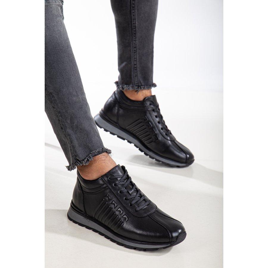 Men's Genuine Leather Casual Sports Shoes Sneakers