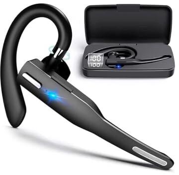 Наушники NK Bluetooth 5.0 In-Ear-Headset 100mAh, Ladeetui 450mAh (NK-FA32004) черный