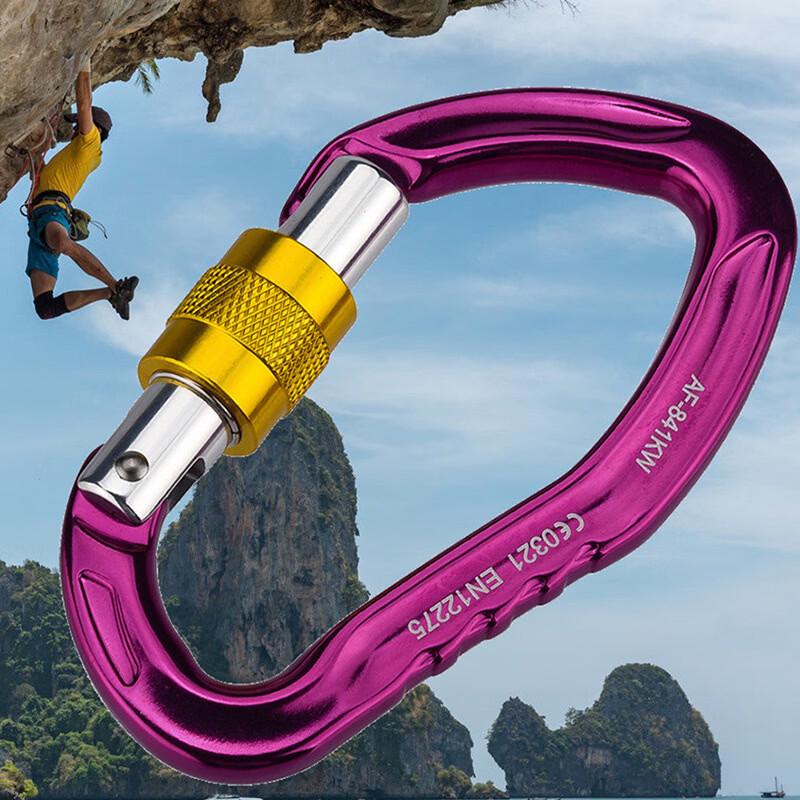 Brangdy Ultralight Screw-Gate Climbing Carabiner